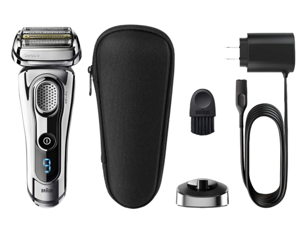 Braun Series-9 9293s Wet & Dry Electric Foil Shaver with Charging Stand - Image 4