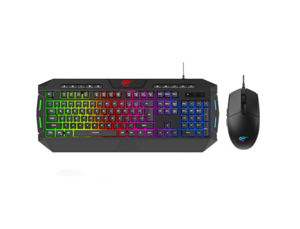 Havit Gaming Combo Set, Mouse + Keyboard + Headset + Mouse Pad (KB501CM) - Image 3