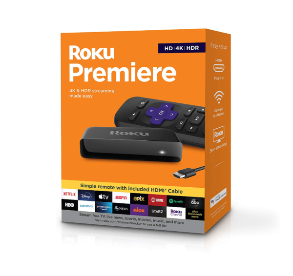 Roku Premiere, 4K HDR Streaming Media Player (3920R) - Image 2