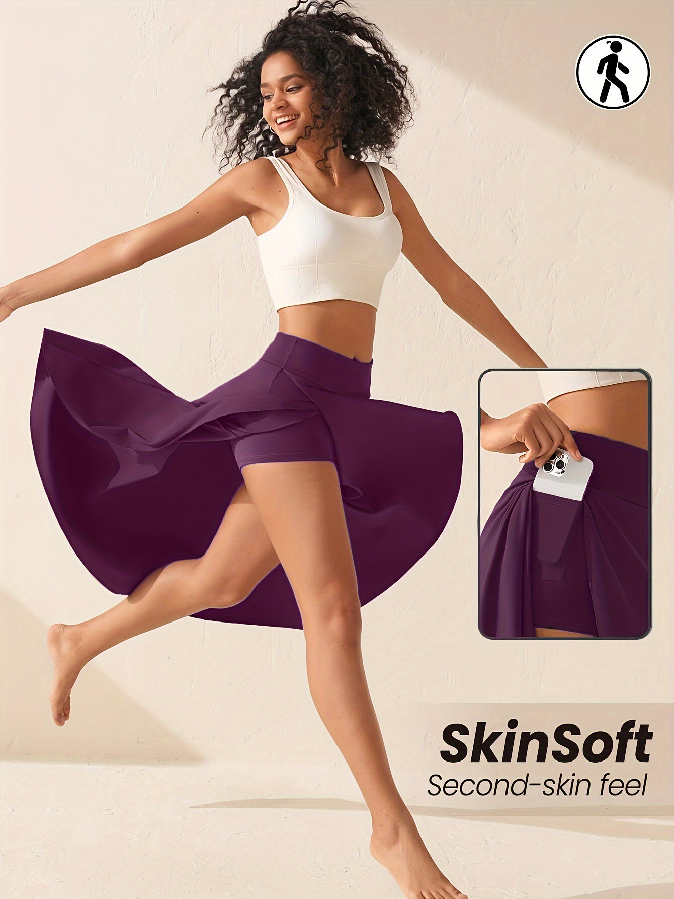 Elegant Flowing Solid-Colored Midi Skirt With Ruffle Trim 10 Elegant Flowing Solid-Colored Midi Skirt With Ruffle Trim - Image 10