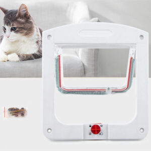 Controllable Two Way Door For Free Entry and Exit of Pets