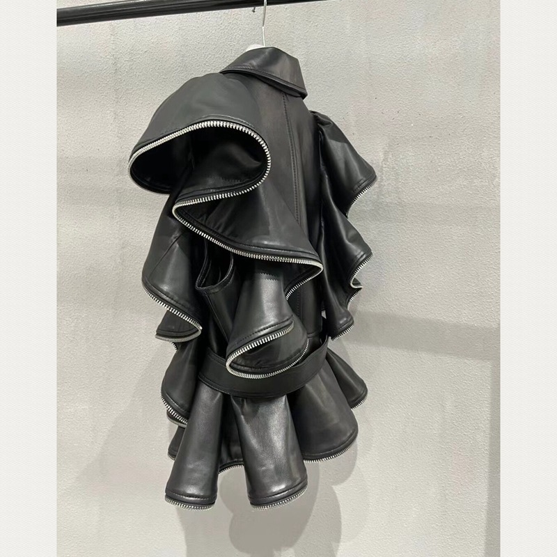 Sheepskin Leather Vest Heavy Work Sheepskin Coat 8 Sheepskin Leather Vest Heavy Work Sheepskin Coat - Image 8