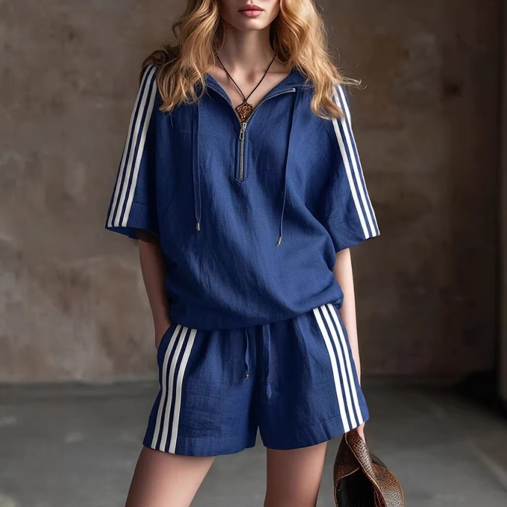 Casual Loose-fitting Two-piece Sportswear Set 5 Casual Loose-fitting Two-piece Sportswear Set - Image 5