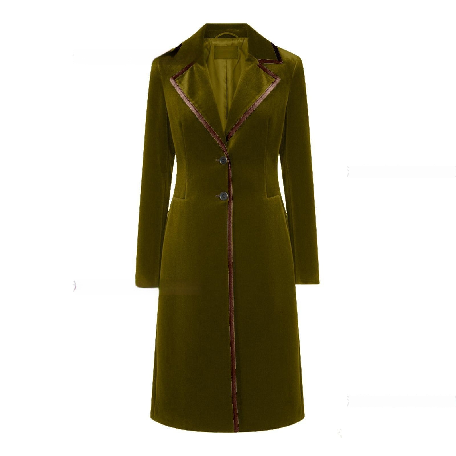 Stylish And Sophisticated Velvet Coat For Women 4 Stylish And Sophisticated Velvet Coat For Women - Image 4