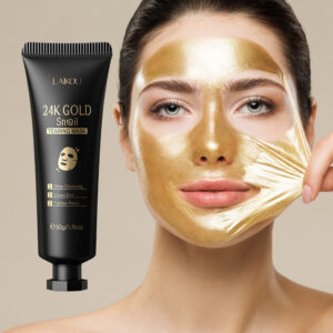 Gold Foil Snail Tear-Off Mask – Hydrating Peel-Off Face Mask for Smooth, Radiant Skin