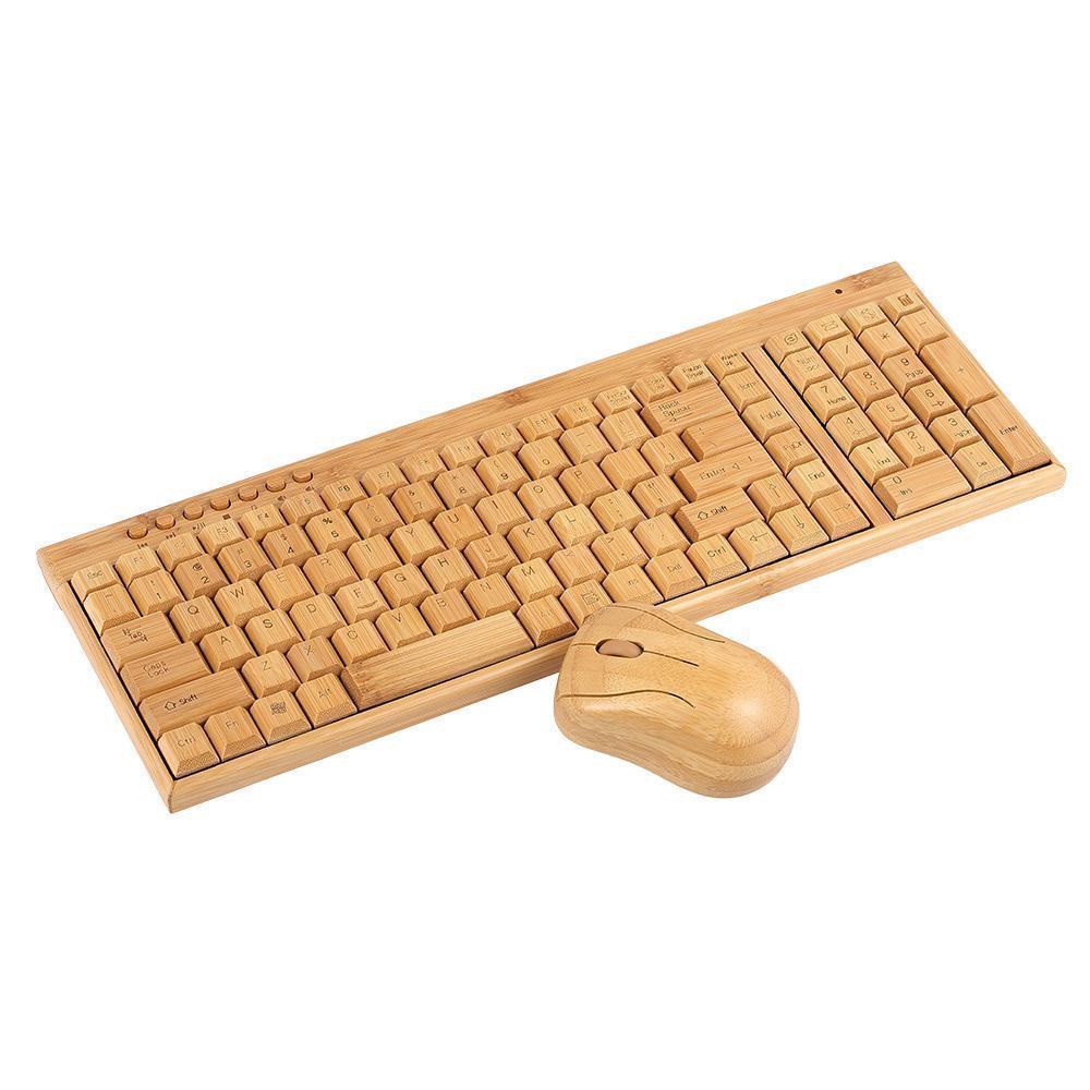 Bamboo Wireless Keyboard and Mouse Set 4 Bamboo Wireless Keyboard and Mouse Set - Image 4