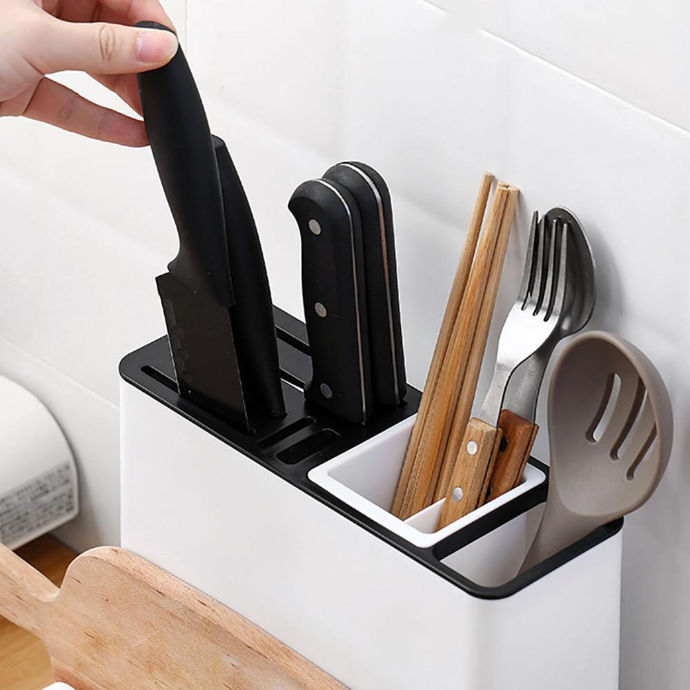 Tableware Storage Holders Kitchen Knife Plastic Storages Racks For Kitchen Convenience Cabinet Kitchen Gadgets 7 Tableware Storage Holders Kitchen Knife Plastic Storages Racks For Kitchen Convenience Cabinet Kitchen Gadgets - Image 7