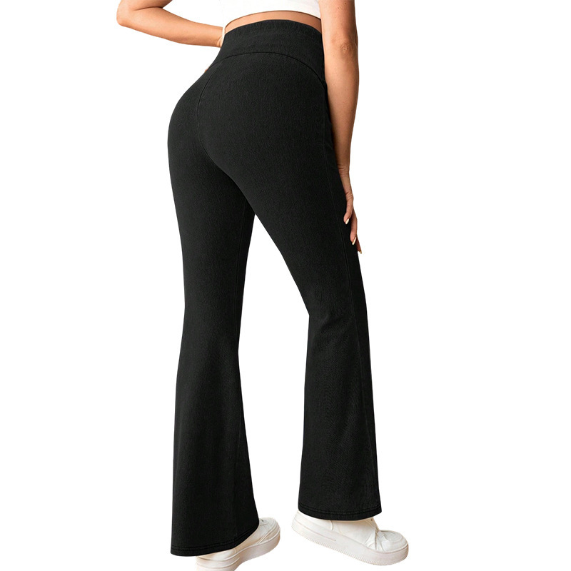 Women's Maternity High-Waist Pull-Up Denim Jeans 6 Women's Maternity High-Waist Pull-Up Denim Jeans - Image 6