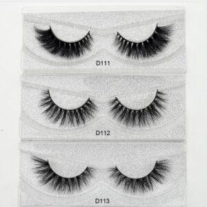 Faux Aurelia Eye Lashes – Lightweight Natural Look Reusable False Eyelashes for Soft Volume & Length
