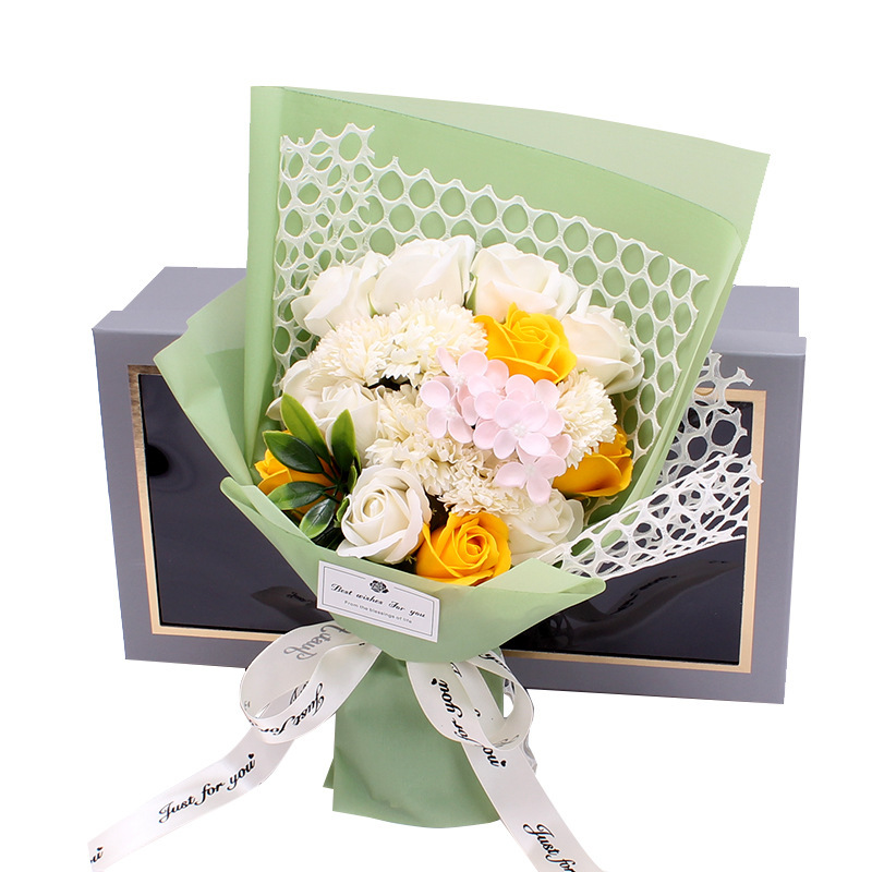 Valentine's Day Gift 19 Rose Soap Bouquet Gift Box 8 Valentine's Day Gift 19 Rose Soap Bouquet Gift Box - Image 8