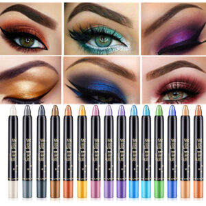 15 Colors Pearlescent Silkworm Eyeshadow Pen – Waterproof Long-Lasting Shimmer Eye Shadow Stick
