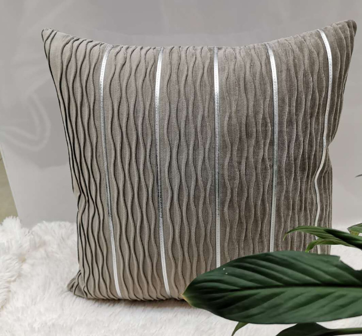 Simple Luxury Striped Velvet Pillow Cover Pillow Cushion Cover Pillow Case Covers for Sofa Flannel Velvet Sofa Cushion Cover 2 Simple Luxury Striped Velvet Pillow Cover Pillow Cushion Cover Pillow Case Covers for Sofa Flannel Velvet Sofa Cushion Cover - Image 2