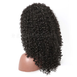 African & European American Fluffy Long Curly Wig – Small Curly Wave High Temperature Silk Chemical Fiber Headgear for Women, Voluminous Fashion Hair Wig
