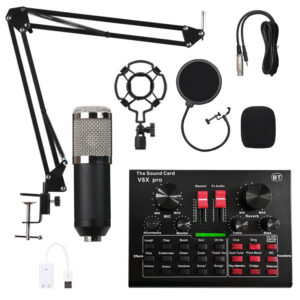 Microphone Recording Condenser & Microphone Set