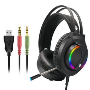 Tuner K1 7.1RGB Gaming Headset with Microphone