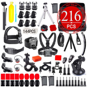 Sports Camera Accessories Set - 216 Photography Accessories