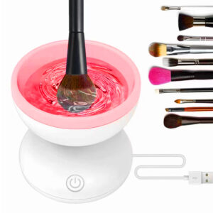 Portable USB Makeup Brush Cleaner Machine – Electric Automatic Cosmetic Brush Cleaning & Washing Tool