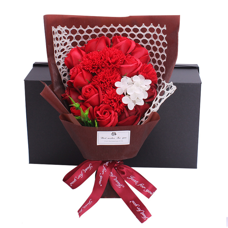 Valentine's Day Gift 19 Rose Soap Bouquet Gift Box 5 Valentine's Day Gift 19 Rose Soap Bouquet Gift Box - Image 5