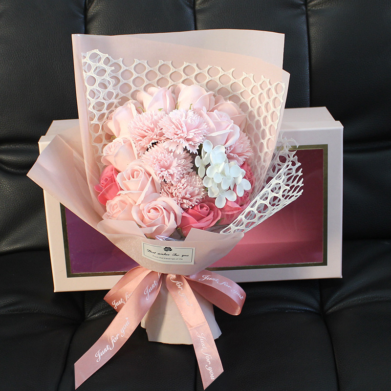 Valentine's Day Gift 19 Rose Soap Bouquet Gift Box 6 Valentine's Day Gift 19 Rose Soap Bouquet Gift Box - Image 6