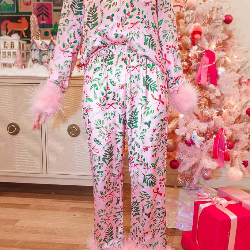 Women's Parent-child Wear Printing Suit Home wear 3 Women's Parent-child Wear Printing Suit Home wear - Image 3