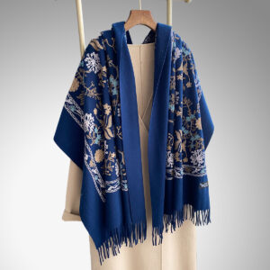 Korean-style Hand-embroidered Scarf