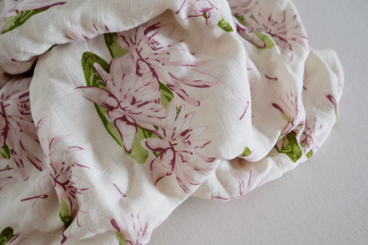 Baby Natural Organic Cotton Wrapping Blanket 5 Baby Natural Organic Cotton Wrapping Blanket - Image 5