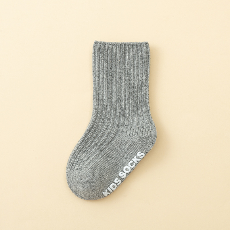 Infant And Toddler Cotton Double-Needle Glued Anti-Slip Socks 10 Infant And Toddler Cotton Double-Needle Glued Anti-Slip Socks - Image 10