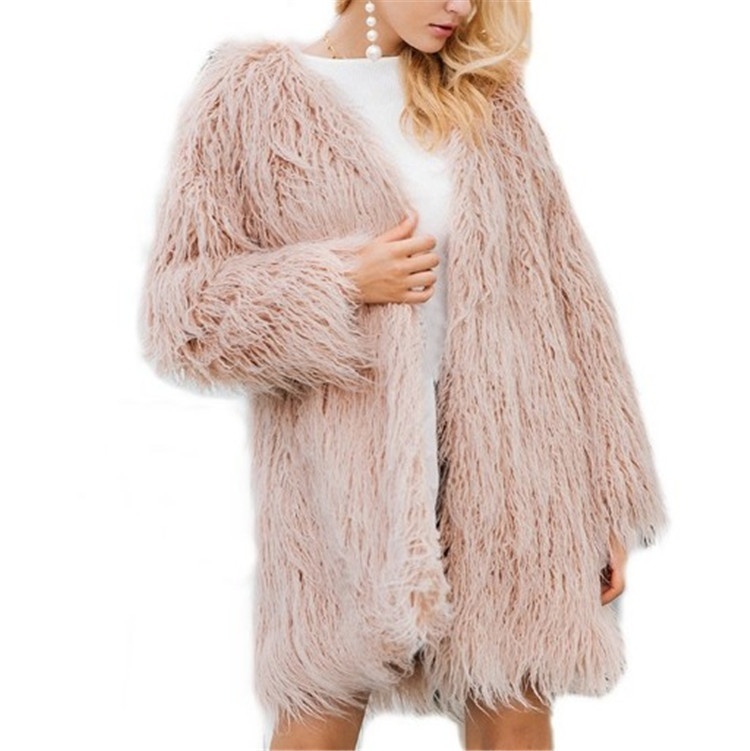 New Haining Fur Coat Mid-length Style 2 New Haining Fur Coat Mid-length Style - Image 2