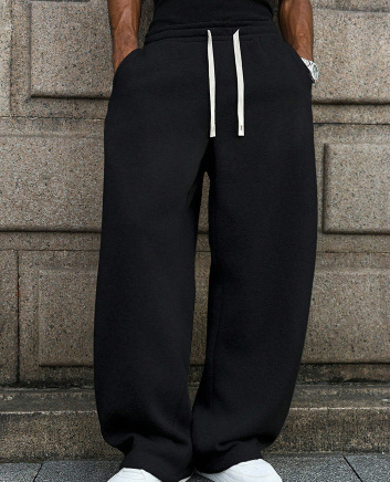 Men's Casual Loose Drawstring Sweatpants 4 Men's Casual Loose Drawstring Sweatpants - Image 4