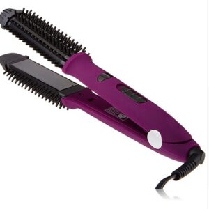 Hair curling stick dual-purpose hair straightener buckle hair curler electric coil comb plywood
