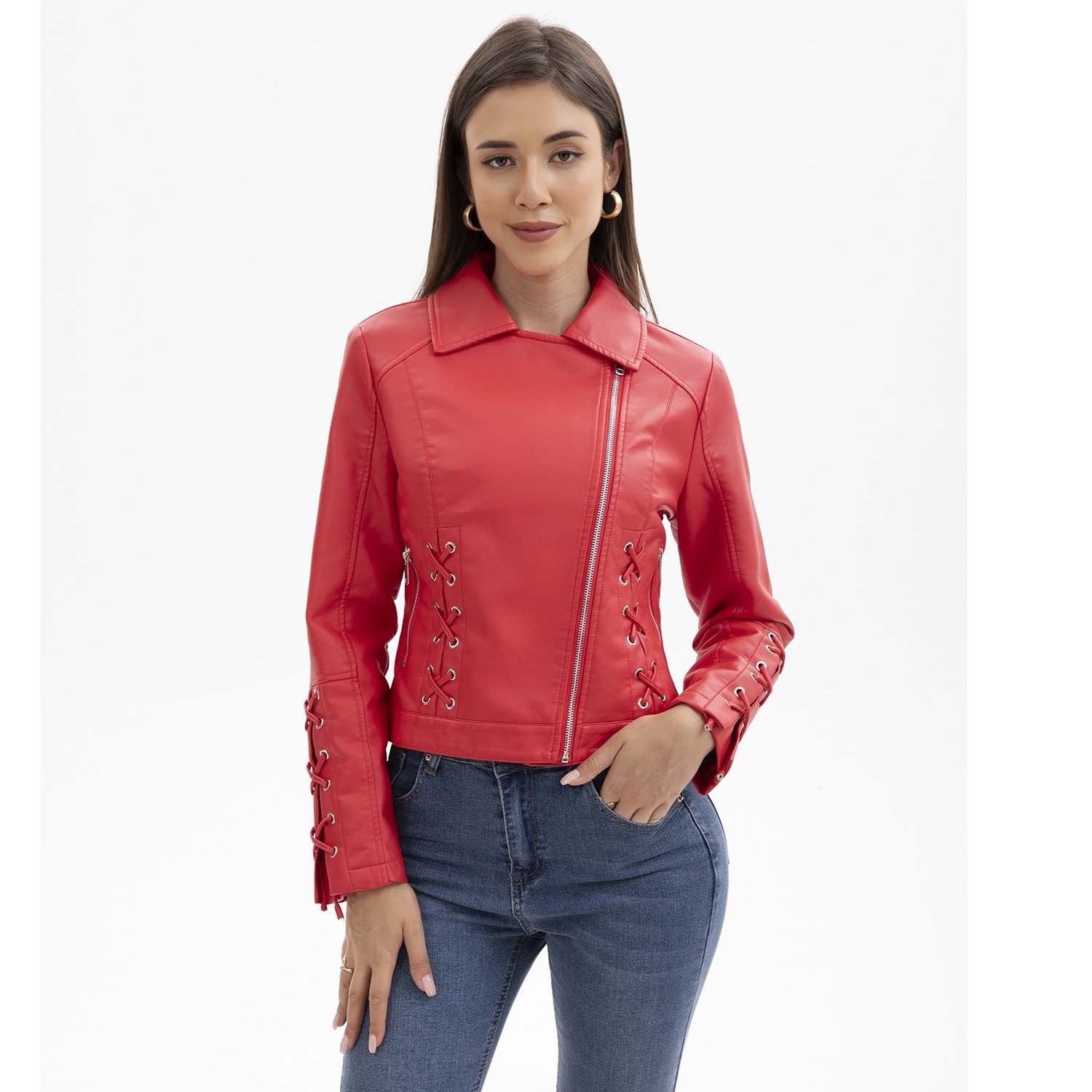 European And American Fashion Casual Jacket For Women 3 European And American Fashion Casual Jacket For Women - Image 3
