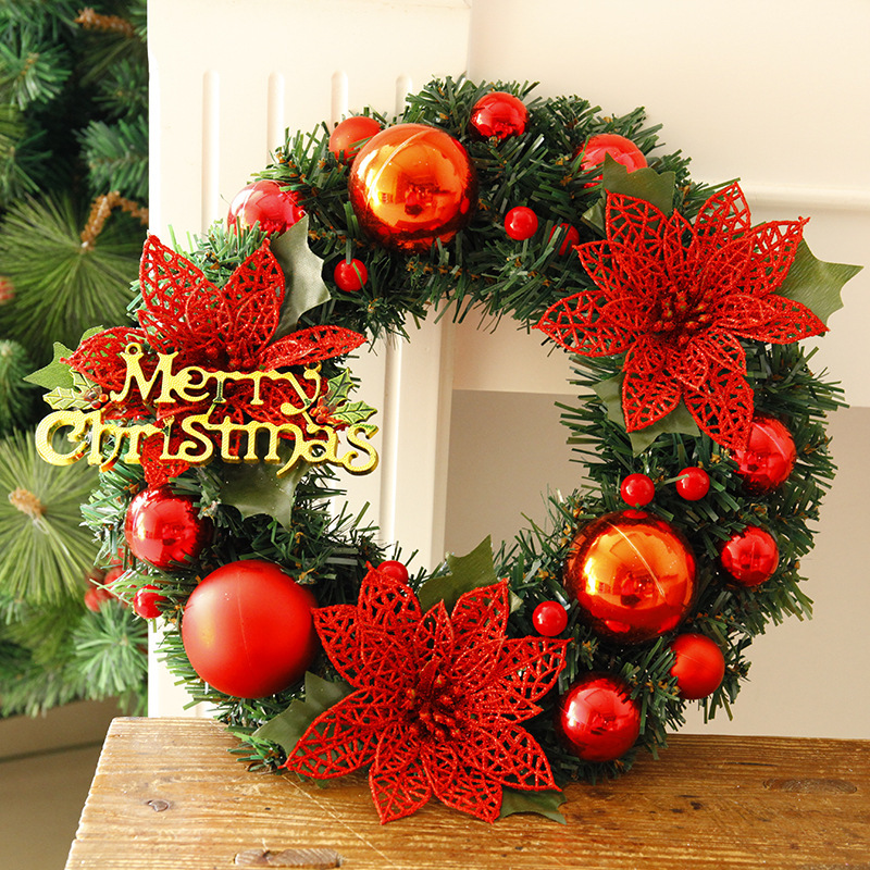 Christmas Decorations Christmas Wreath Home Decor For Home Garden Decorations Mall Door Decoration 3 Christmas Decorations Christmas Wreath Home Decor For Home Garden Decorations Mall Door Decoration - Image 3
