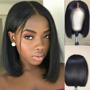 Wig Women Human Hair Short Wigs Bob Brazilian Black Women Remy