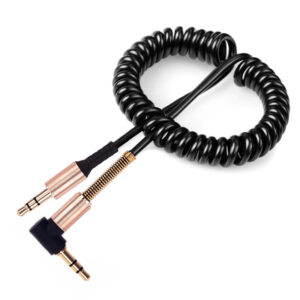 Elbow Spring 3.5mm Audio Cable AUX