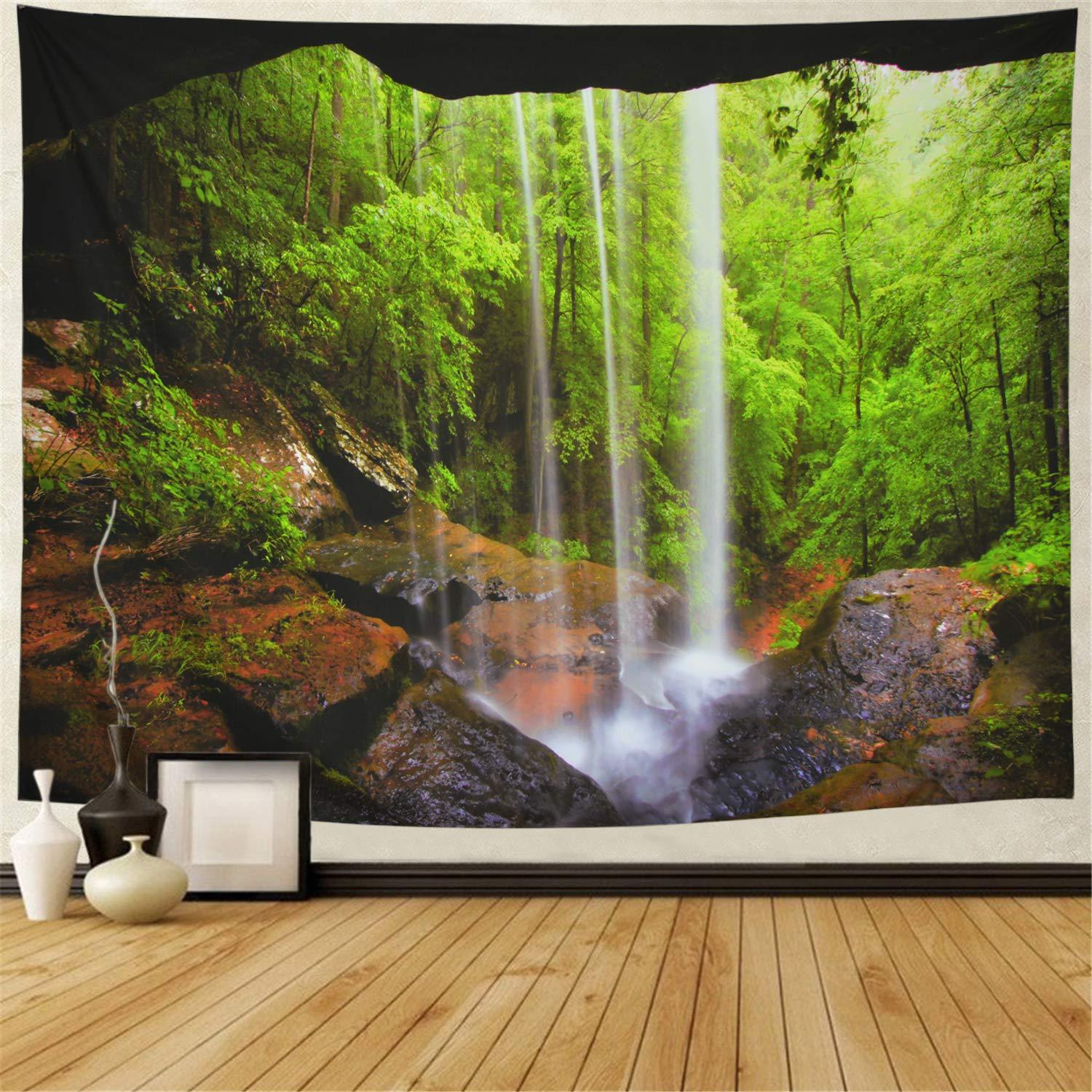 Big Tapestry Beautiful Natural Forest Large Wall Hanging Hippie Wall Hanging Bohemian Wall Tapestries Mandala Wall Art Decor 2 Big Tapestry Beautiful Natural Forest Large Wall Hanging Hippie Wall Hanging Bohemian Wall Tapestries Mandala Wall Art Decor - Image 2