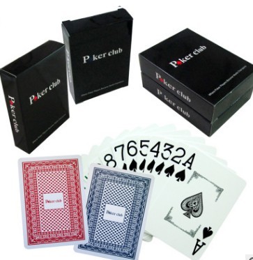 Poker Club Plastic Cards 1 Poker Club Plastic Cards