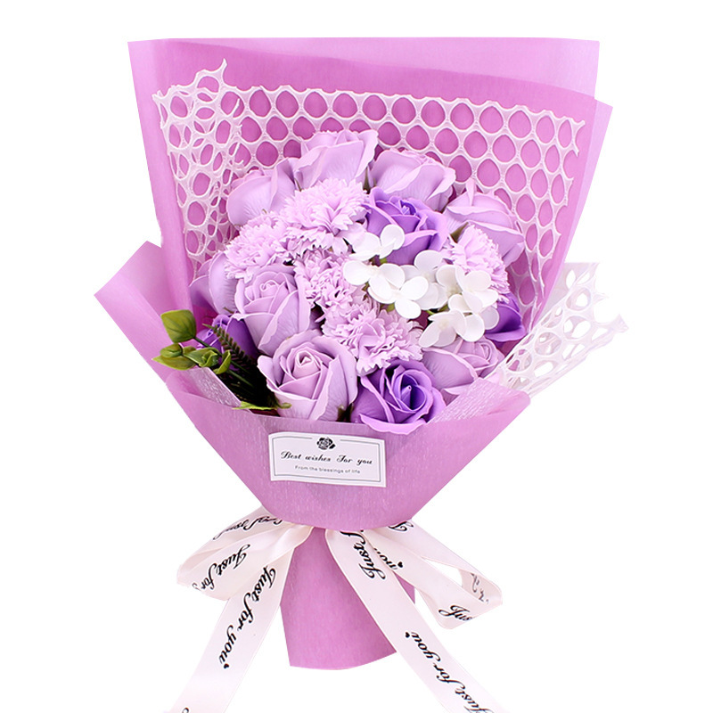 Valentine's Day Gift 19 Rose Soap Bouquet Gift Box 3 Valentine's Day Gift 19 Rose Soap Bouquet Gift Box - Image 3