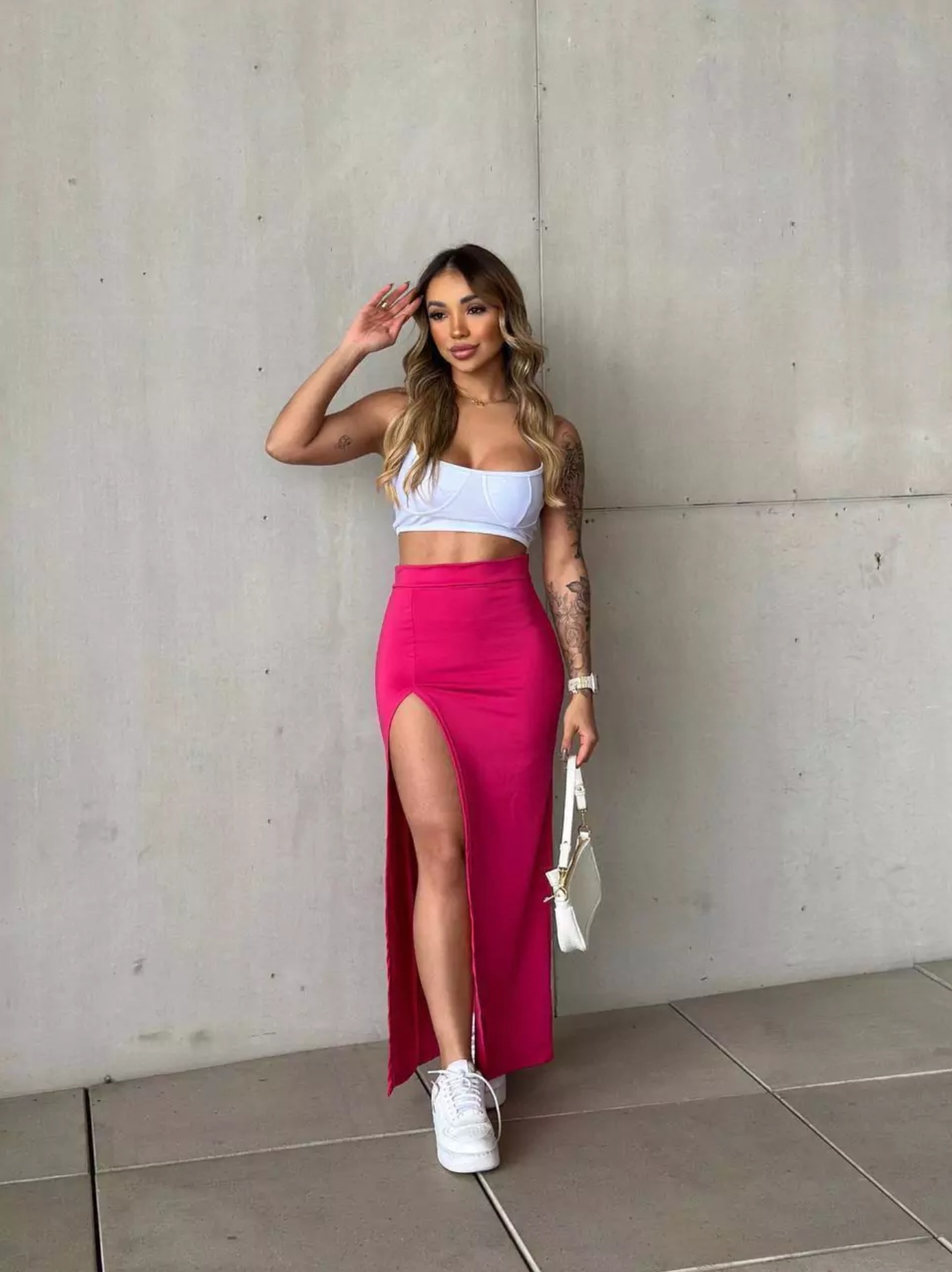 Fashionable Slit Bodycon Skirt For Women 5 Fashionable Slit Bodycon Skirt For Women - Image 5