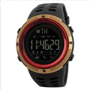 Waterproof Bluetooth Smartwatch with Camera, Step Tracker & Call Alerts for Men