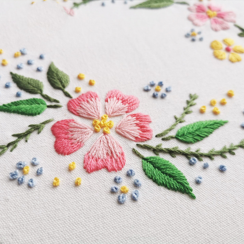 Sunflower Bunch Embroidery Kit 5 Sunflower Bunch Embroidery Kit - Image 5