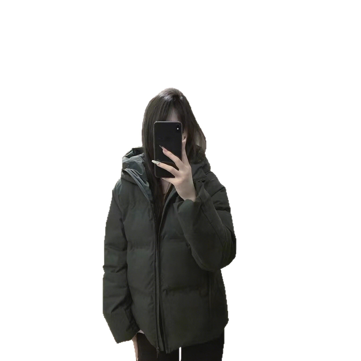 Women's Fashion Short Hooded Cotton-Padded Jacket Coats 4 Women's Fashion Short Hooded Cotton-Padded Jacket Coats - Image 4