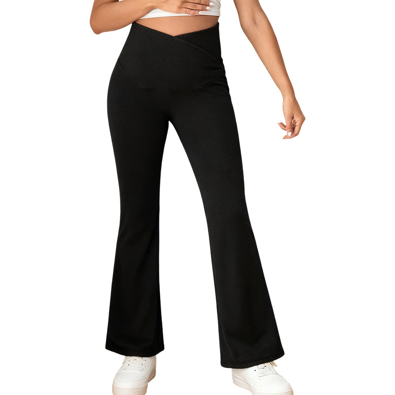 Women's Maternity High-Waist Pull-Up Denim Jeans 8 Women's Maternity High-Waist Pull-Up Denim Jeans - Image 8