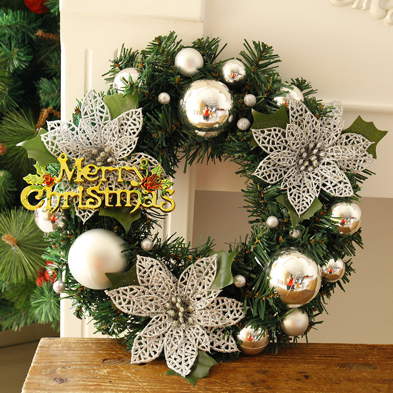 Christmas Decorations Christmas Wreath Home Decor For Home Garden Decorations Mall Door Decoration 8 Christmas Decorations Christmas Wreath Home Decor For Home Garden Decorations Mall Door Decoration - Image 8
