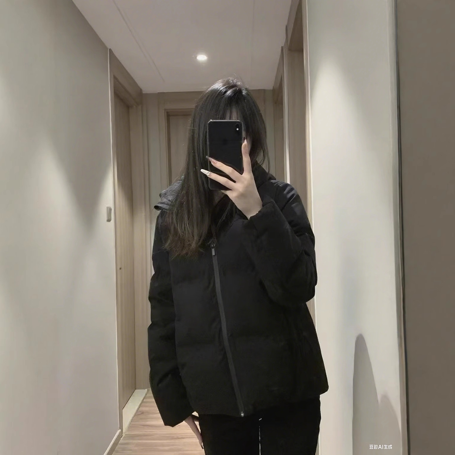 Women's Fashion Short Hooded Cotton-Padded Jacket Coats 6 Women's Fashion Short Hooded Cotton-Padded Jacket Coats - Image 6