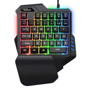 One Handed RGB Mechanical Gaming Keypad