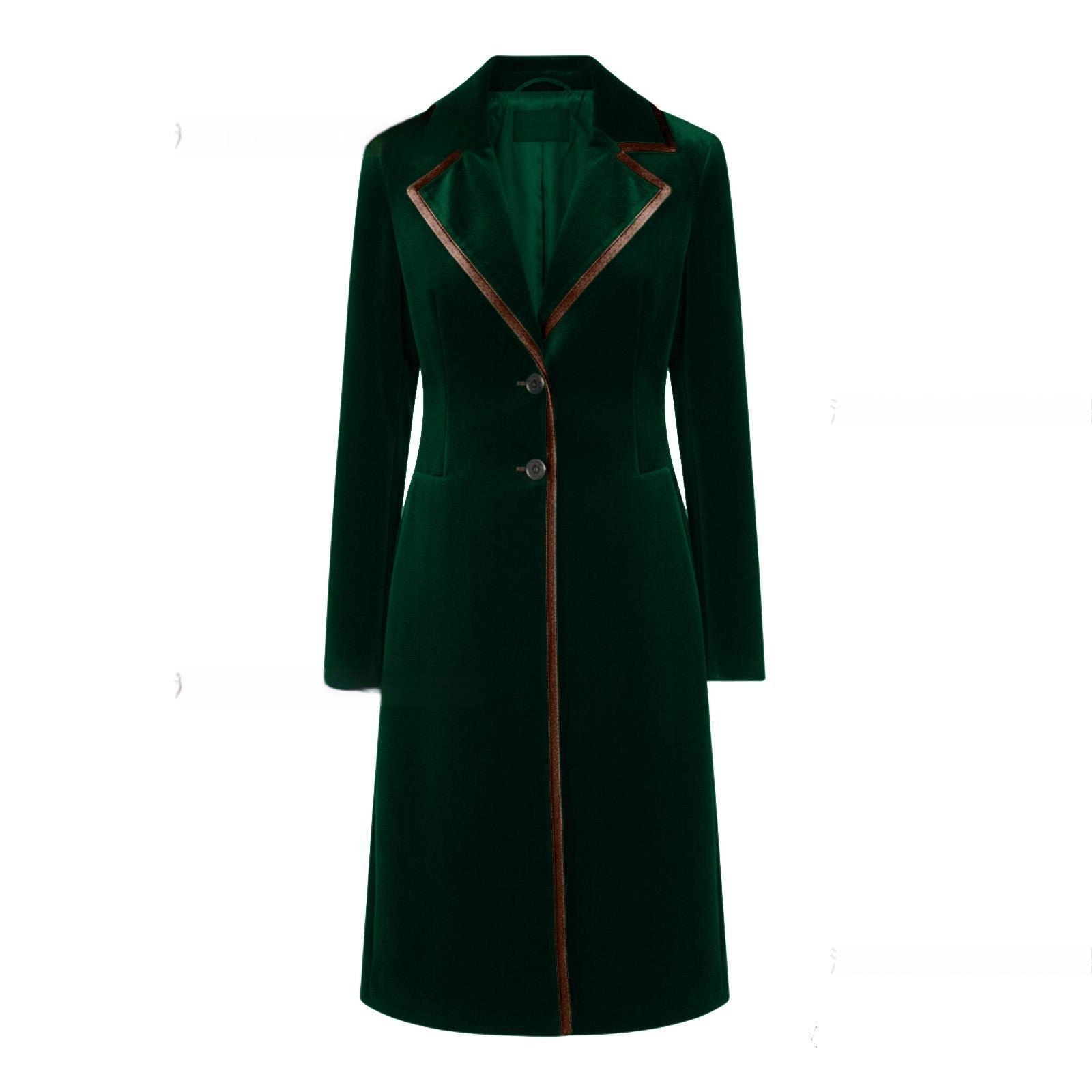 Stylish And Sophisticated Velvet Coat For Women 2 Stylish And Sophisticated Velvet Coat For Women - Image 2