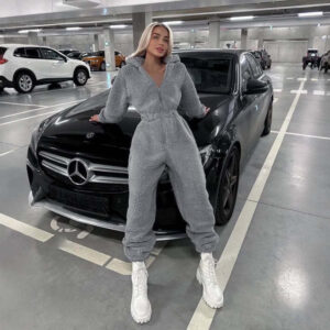 Comfort Fleece Solid Color Full-Body Sweater