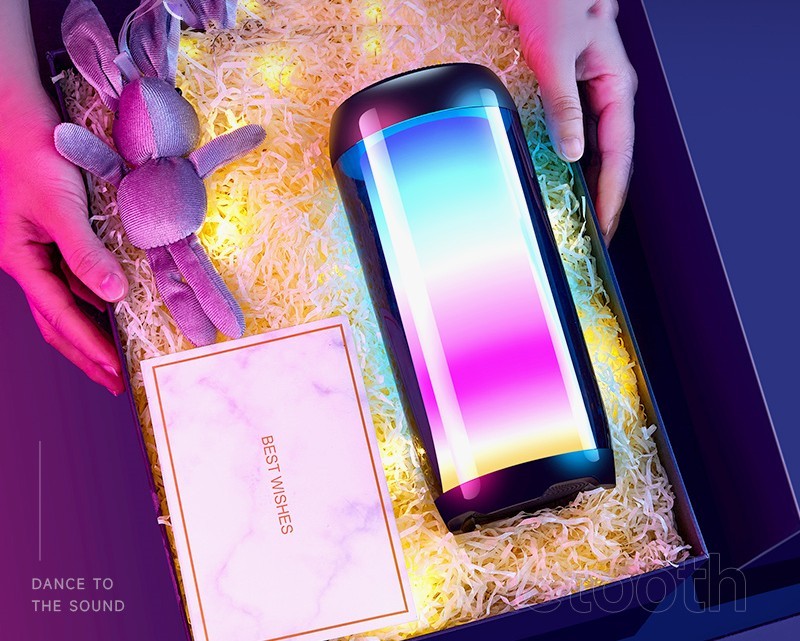 Smart Bluetooth Speaker with Ambient RGB Light – Gaming & Room Decor 4 Smart Bluetooth Speaker with Ambient RGB Light – Gaming & Room Decor - Image 4