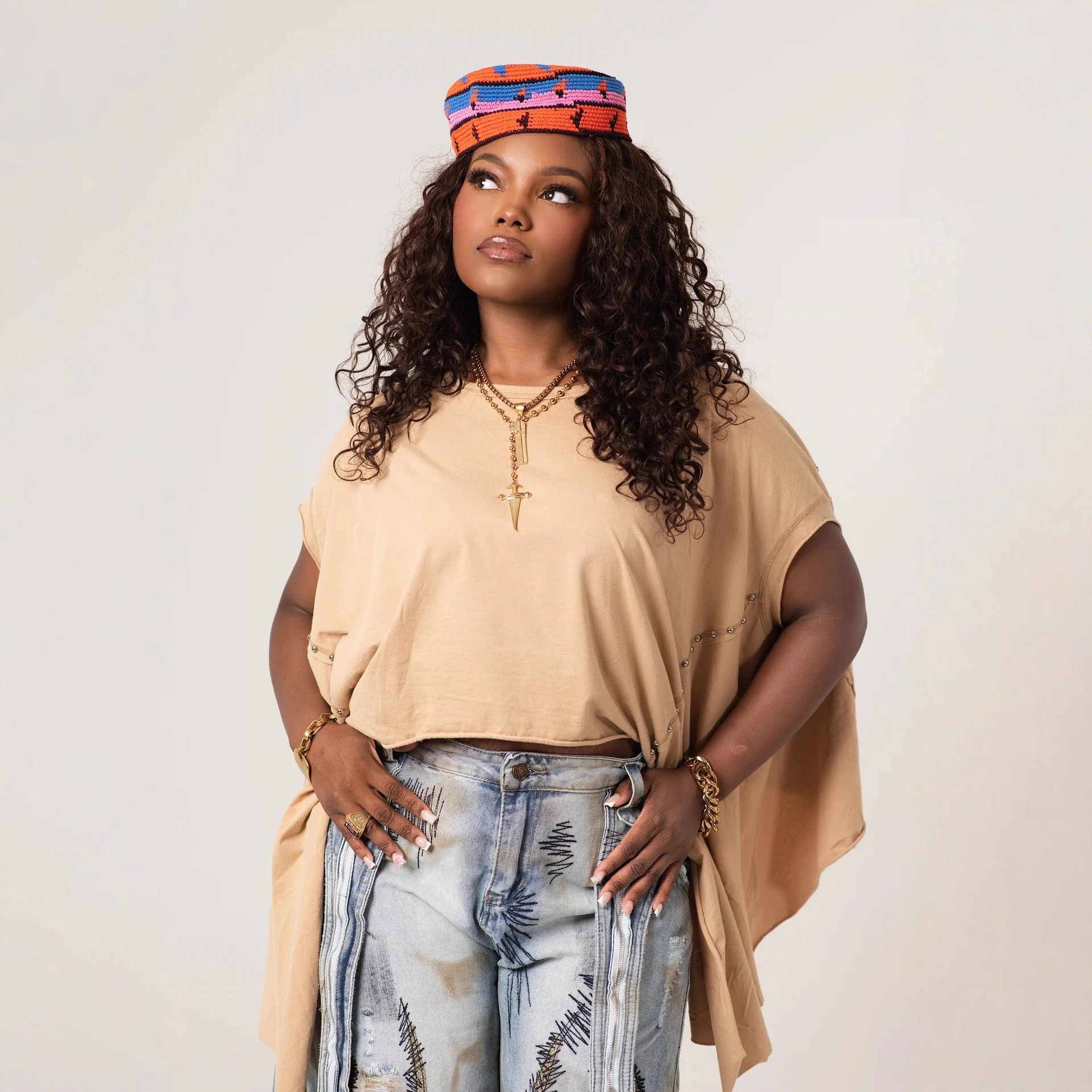 Wide-leg Boot-cut Stone-washed Jeans 5 Wide-leg Boot-cut Stone-washed Jeans - Image 5