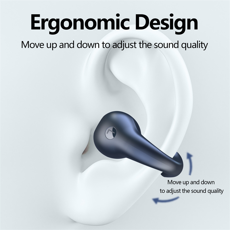 Bone Conduction Headphones TWS Earbuds Ear Clip Bluetooth 5.3 Touch Wireless 4 Bone Conduction Headphones TWS Earbuds Ear Clip Bluetooth 5.3 Touch Wireless - Image 4